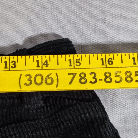 VTG Jones New York Sport corduroy pants women's sz 12 black colour curvy baggy - Picture 7 of 11